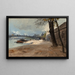 a quay near the Pont des Saints-Pères - Frank Myers Boggs — framed artwork on a wall