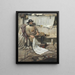 The Fisherman - Frank Richards — framed artwork on a wall