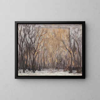 Place de l'Union - Frank S Hermann — framed artwork on a wall