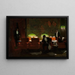 a Gentlemen's Club - Frank Street — framed artwork on a wall