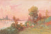 Waikato River with characters - Frank Wright — artwork view