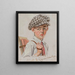 Détester l'école - Frank Xavier Leyendecker — framed artwork on a wall