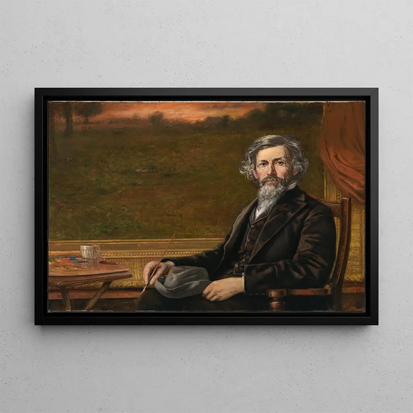 George Inness - Franklin C Courter — framed artwork on a wall