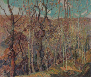 Silver Tangle Painting - Franklin Carmichael — artwork view