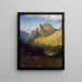 Castle Creek Canyon, South Dakota - Franklin De Haven — framed artwork on a wall