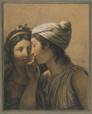 The Secret, the Secret - François-André Vincent — artwork view