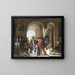 La Poste Restante - François-Auguste Biard — framed artwork on a wall