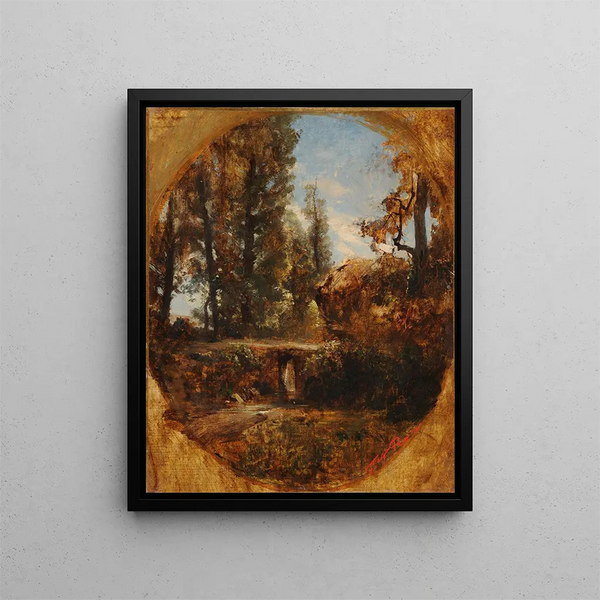 La Source - François-Auguste Ravier — framed artwork on a wall