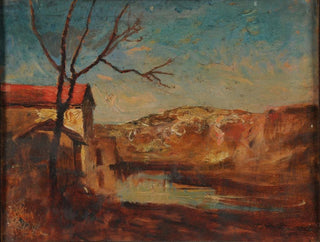 The Mill of Roche - François-Auguste Ravier — artwork view