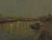 Lights on the Saint-Pré Bridge in Paris - François-Charles Cachoud — artwork view