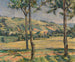 Landscape Painting with Three Trees - François-Charles Schenckbecher — artwork view