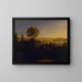 Le Pont du Point-du-Jour à Auteuil - François-Edme Ricois — framed artwork on a wall
