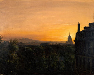 View of Paris from Montparnasse - François-Edme Ricois — artwork view