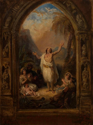 Saint Vincent de Paul arriving in Tunis - François Gabriel Guillaume Lepaul — artwork view