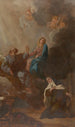 The Virgin placing Saint Theresa of Ávila under the protection of Saint Joseph - François-Guillaume Ménageot — artwork view