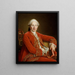 Monsieur Denis-Paul, le pot de la Fontaine - François-Hubert Drouais — framed artwork on a wall