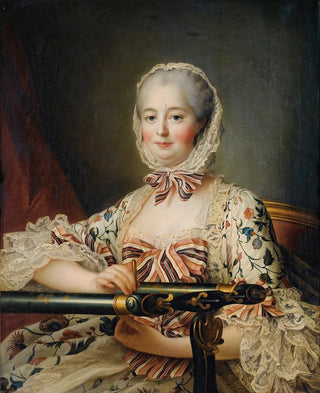 Portrait of Madam de Pompadour - François-Hubert Drouais — artwork view