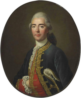 Portrait of the Chevalier de Turenne - François-Hubert Drouais — artwork view