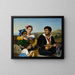 A musical group - François-Joseph Navez — framed artwork on a wall