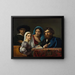 Music Scene - François-Joseph Navez — framed artwork on a wall