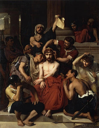 Jesus at the headquarters - François-Léon Benouville — artwork view