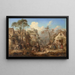 The Return of the Conscripts - François-Louis Lanfant de Metz — framed artwork on a wall