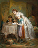 L'exercice d'écriture - François-Louis Lanfant de Metz — artwork view