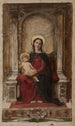 Virgin and Child Painting - François Alfred Delobbe — artwork view