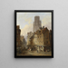 Motif of the city of Roubaix - François Antoine Bossuet — framed artwork on a wall
