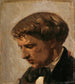 Self-portrait Painting - François Bocion — artwork view