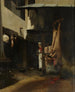 The butchery pig - François Bonvin — artwork view