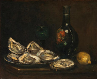 Nature morte avec des huîtres - François Bonvin — artwork view