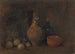 Still life with four fruits, glass, and pottery - François Bonvin — artwork view