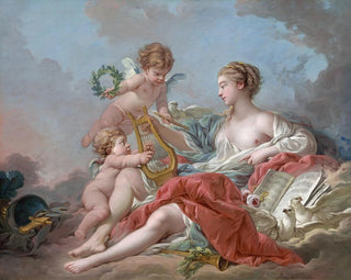 Allegory of Music - François Boucher — artwork view