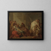La mort de Méléagre - François Boucher — framed artwork on a wall