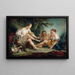 Diane revenant de la chasse - François Boucher — framed artwork on a wall