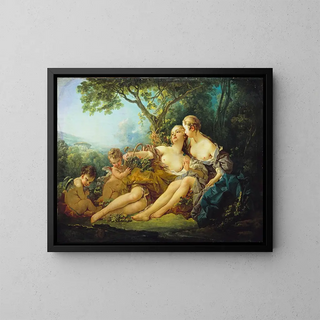 Erigone vaincue - François Boucher — framed artwork on a wall