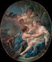 Jupiter under the traits of Diana and Callisto - François Boucher — artwork view