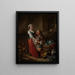 La Belle Cuisinière - François Boucher — framed artwork on a wall