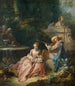 The Music Lesson - François Boucher — artwork view