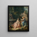 The Music Lesson - François Boucher — framed artwork on a wall