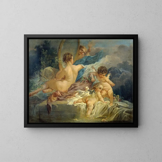 La Toilette de Vénus - François Boucher — framed artwork on a wall