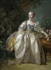 Madame Bergeret - François Boucher — artwork view
