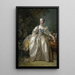 Madame Bergeret - François Boucher — framed artwork on a wall