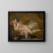 Girl at Rest - François Boucher — framed artwork on a wall