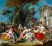 Les Attrapeurs d'oiseaux - François Boucher — artwork view