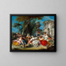 Les Attrapeurs d'oiseaux - François Boucher — framed artwork on a wall