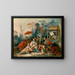 The Chinese Garden - François Boucher — framed artwork on a wall