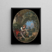 L'envoi du messager - François Boucher — framed artwork on a wall