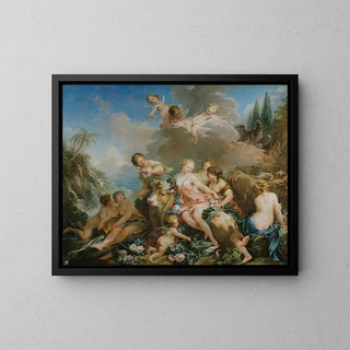 The Rape of Europa - François Boucher — framed artwork on a wall